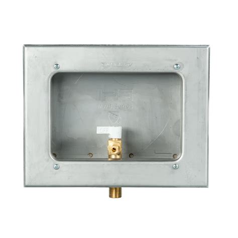 stainless steel ice maker outlet box|ice maker outlet box retrofit.